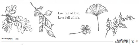 Leaf Lines Stamp Set by Stampin' Up!